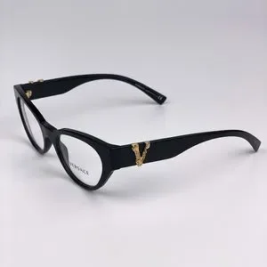 Versace VE3282 GB1 Eyeglasses Black Cat Eye Women s-l400.jpg main image 4